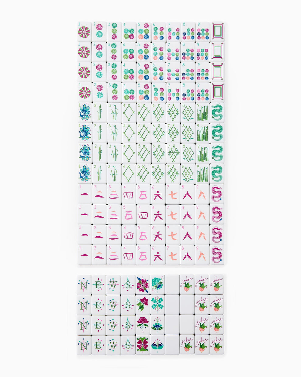 Dandy Mahjong Tile Set