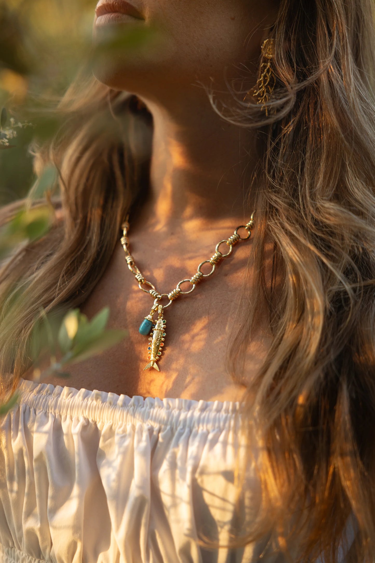 Milos Medium Fish Charm