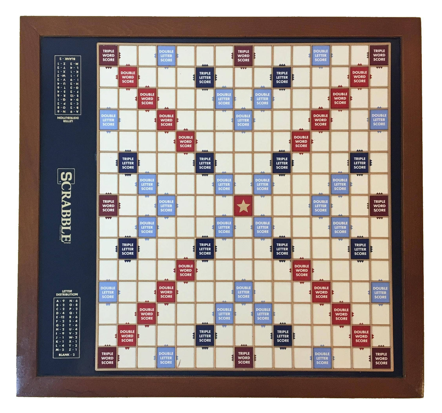 Scrabble Trophy Edition with Rotating Game Board