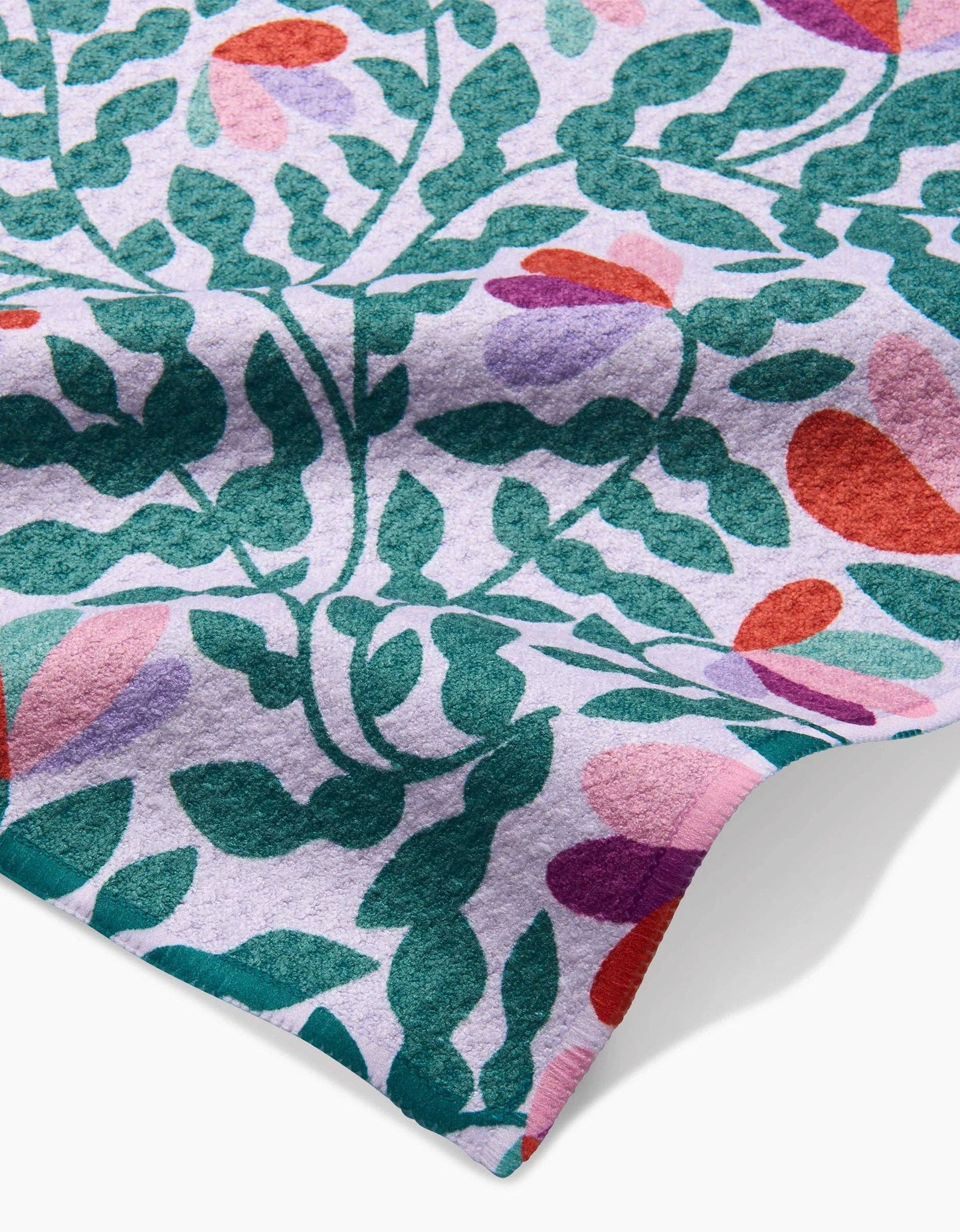 Spring Wavy Leaves Dishcloth Set