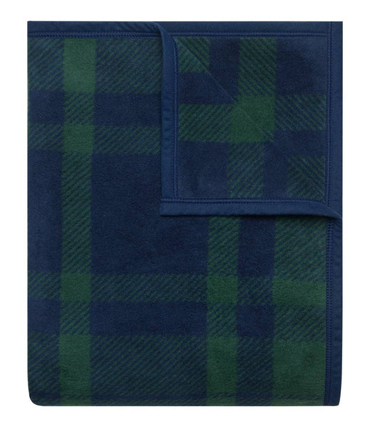 Cabin Plaid Evergreen Blanket