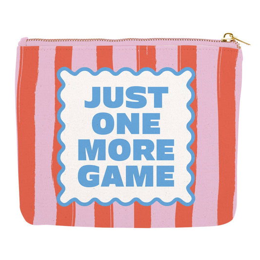 Mahjong Zipper Canvas Pouch | Just One More Game