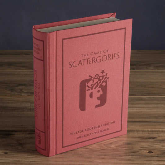Scattergories Vintage Bookshelf Classic Board Game