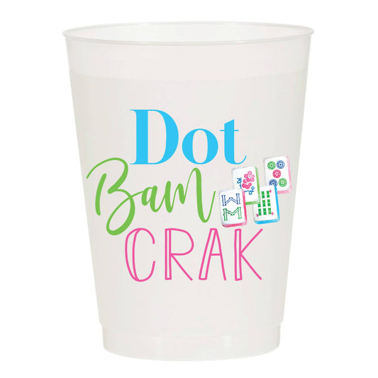 Dot Bam Crak Frosted Cups