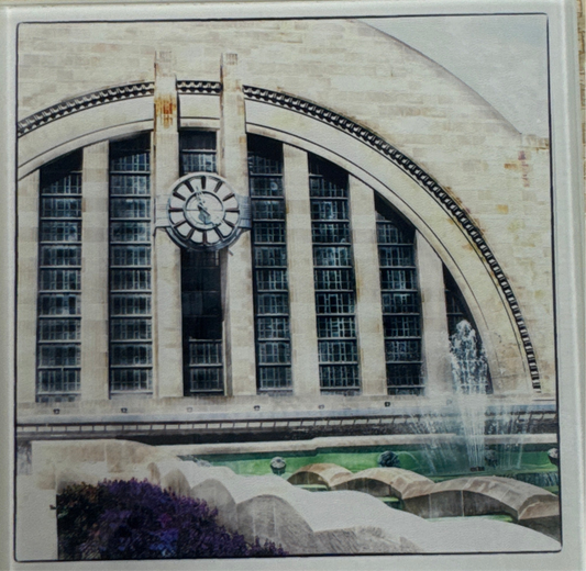 Glass Union Terminal Coaster
