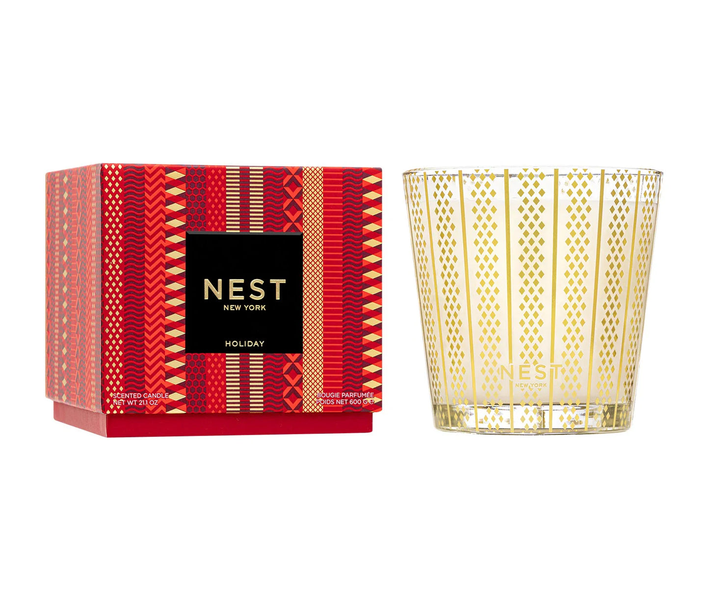 NEST 3-Wick Candle 21.1oz - Holiday