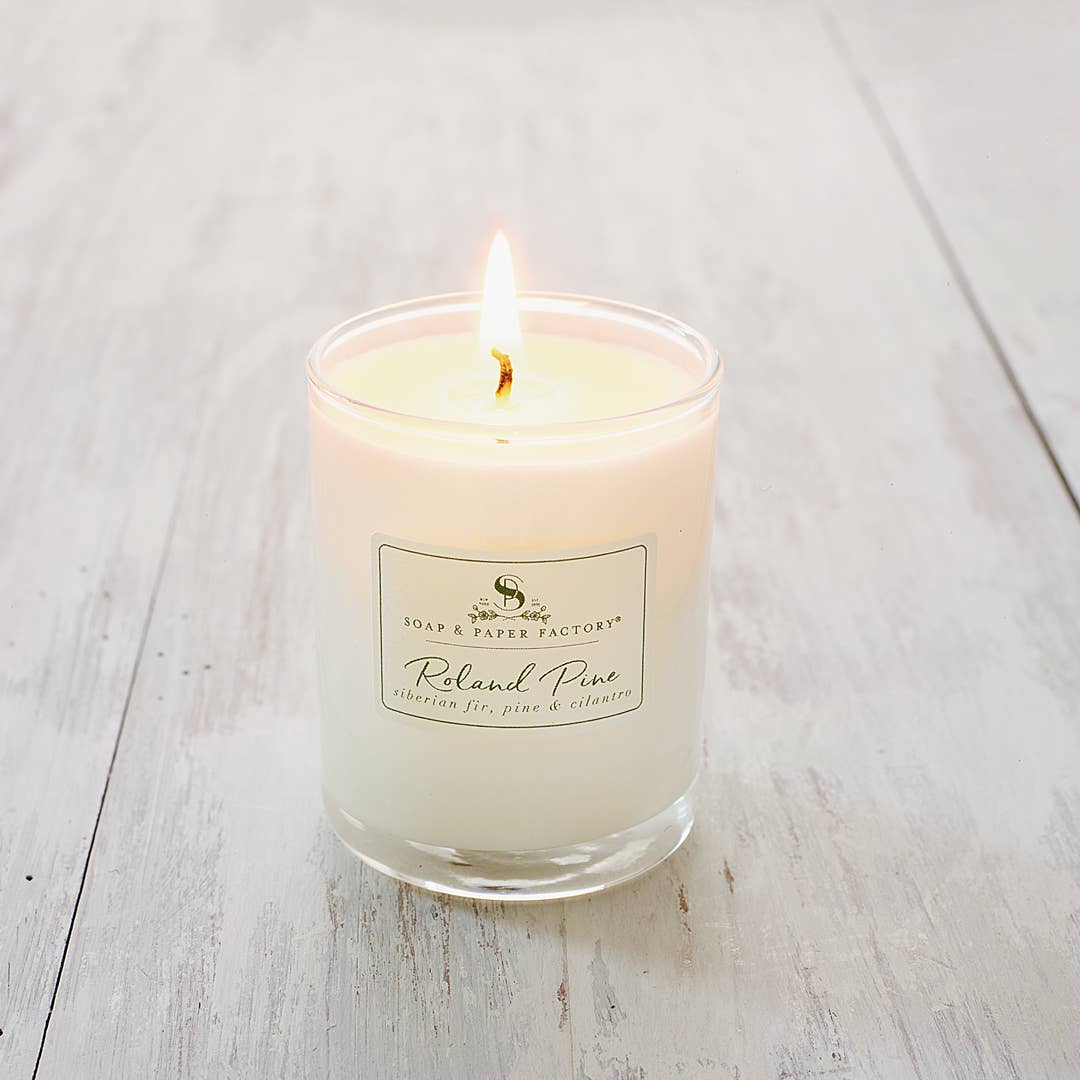 Roland Pine Votive Soy Candle