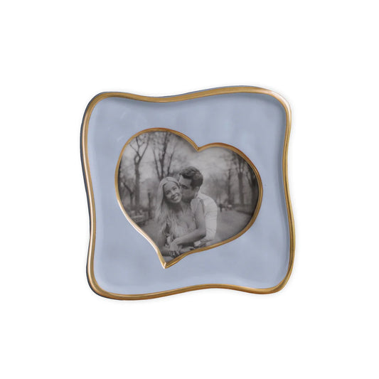 Encanto Curved Heart 5 x 5 Frame | Periwinkle