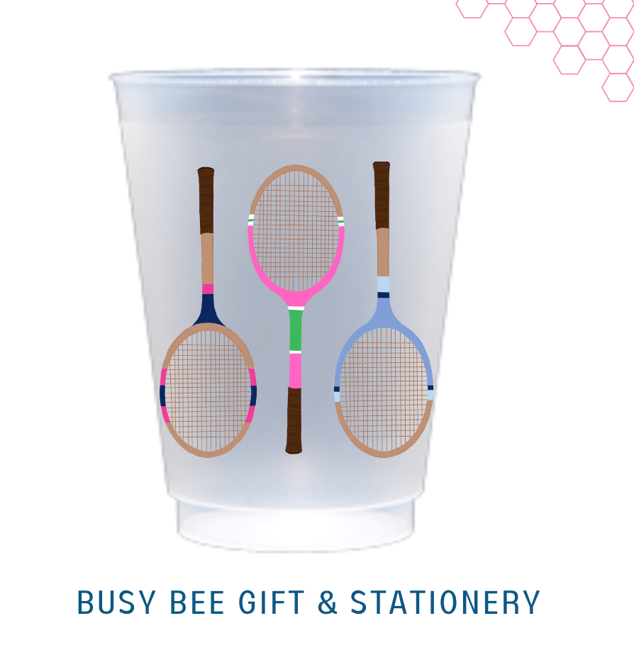 Tennis Vintage Racquet Frost Flex Cups