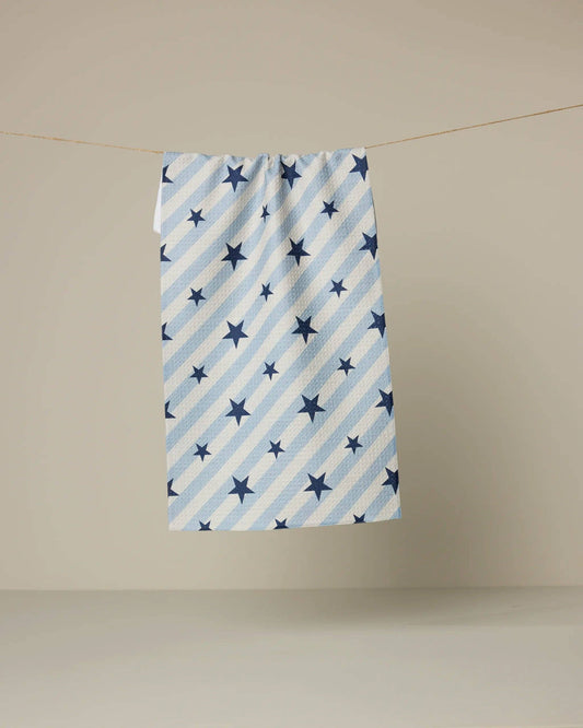 Bright Stars Bar Towel