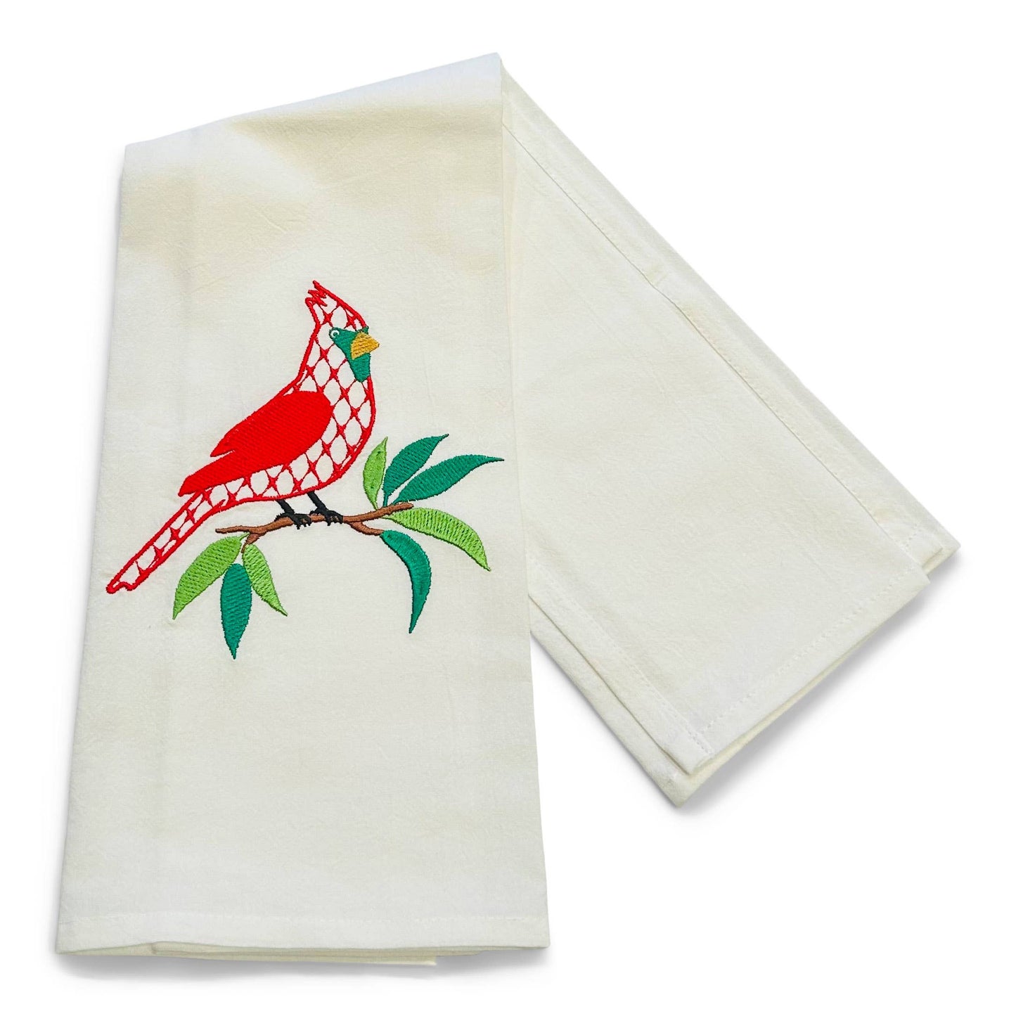 Fishtail Cardinal Cotton Towel