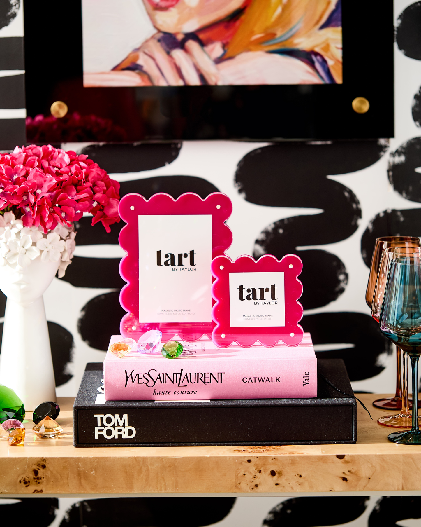 Magenta Acrylic Picture Frame