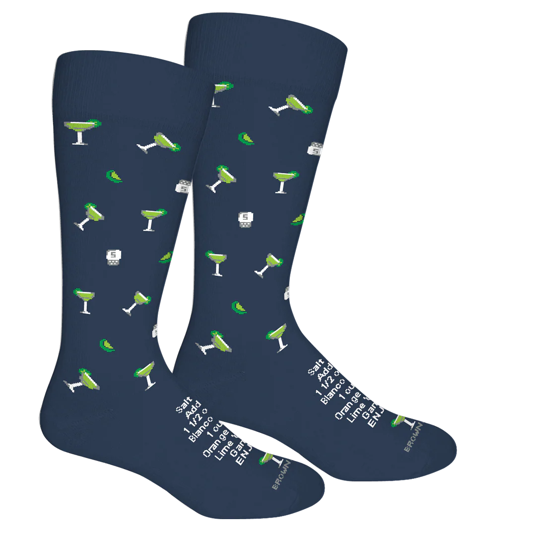 Margarita Crew Socks - Insignia Blue
