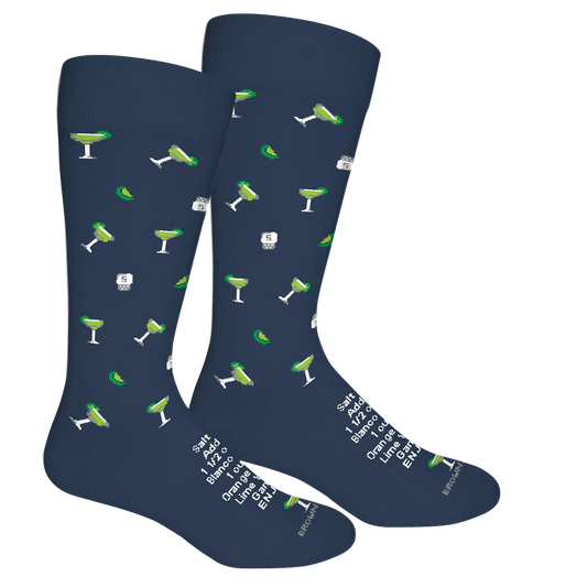 Margarita Crew Socks - Insignia Blue