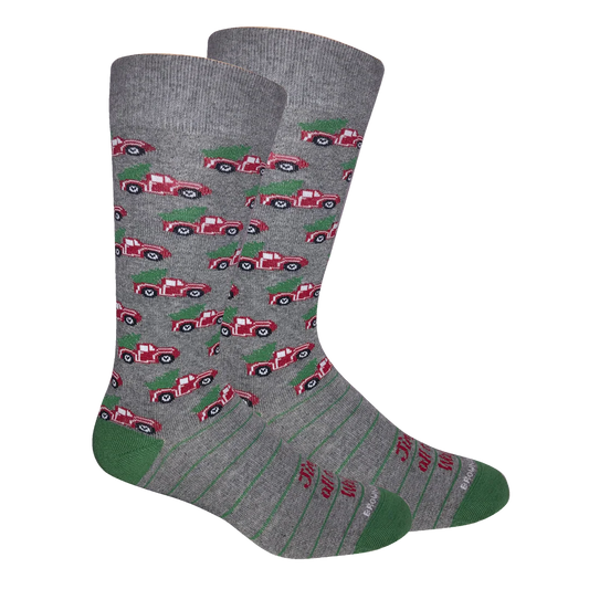 Jingle - Light Grey Heather (Red Truck)