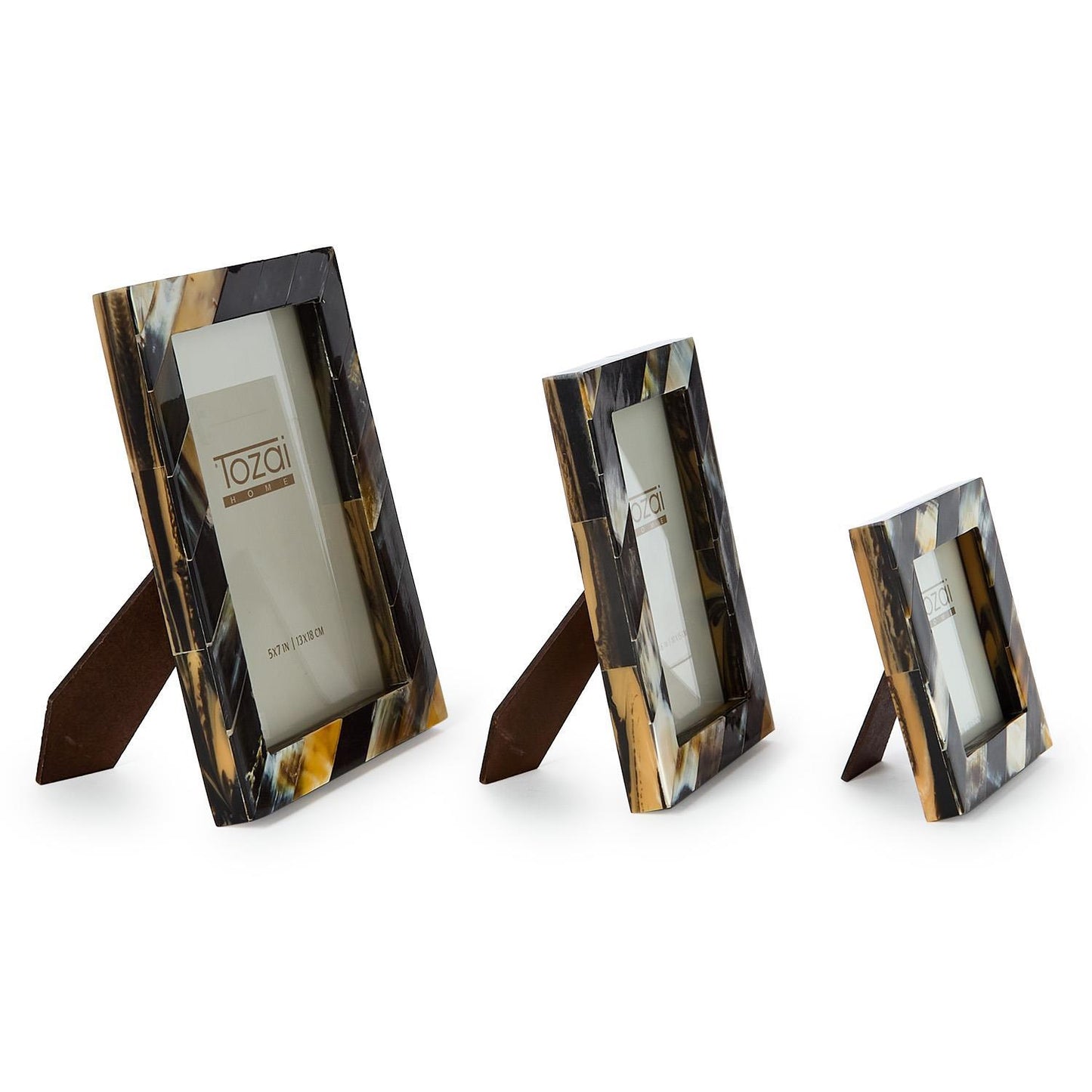 Black Horn Photo Frame, Asst'd Sizes