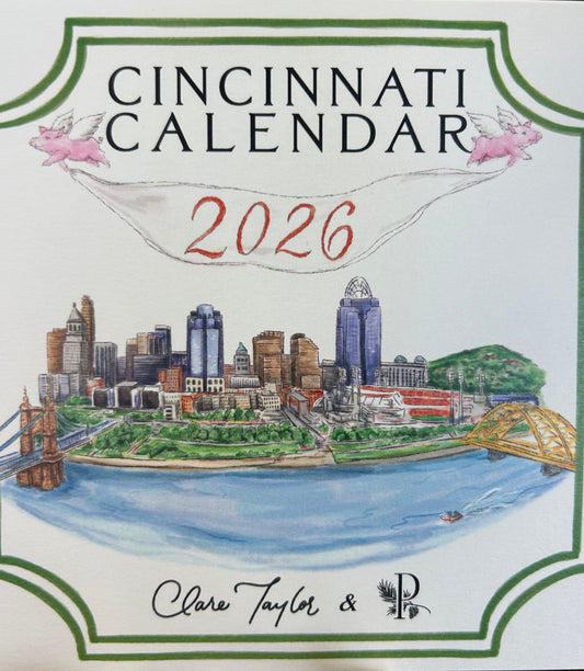 Cincinnati 2026 Illustrated Calendar