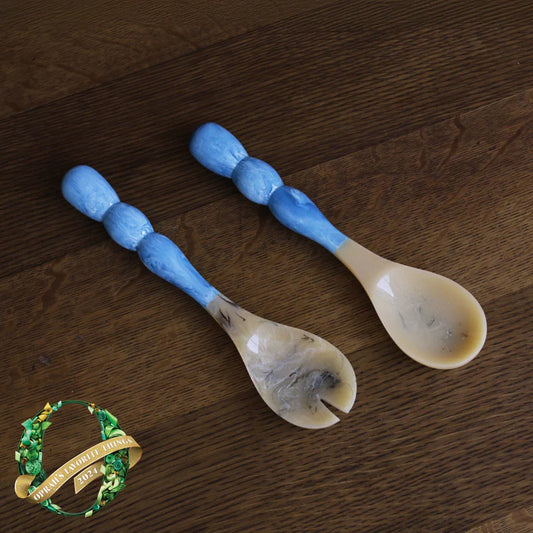 Blue Rio Salad Servers