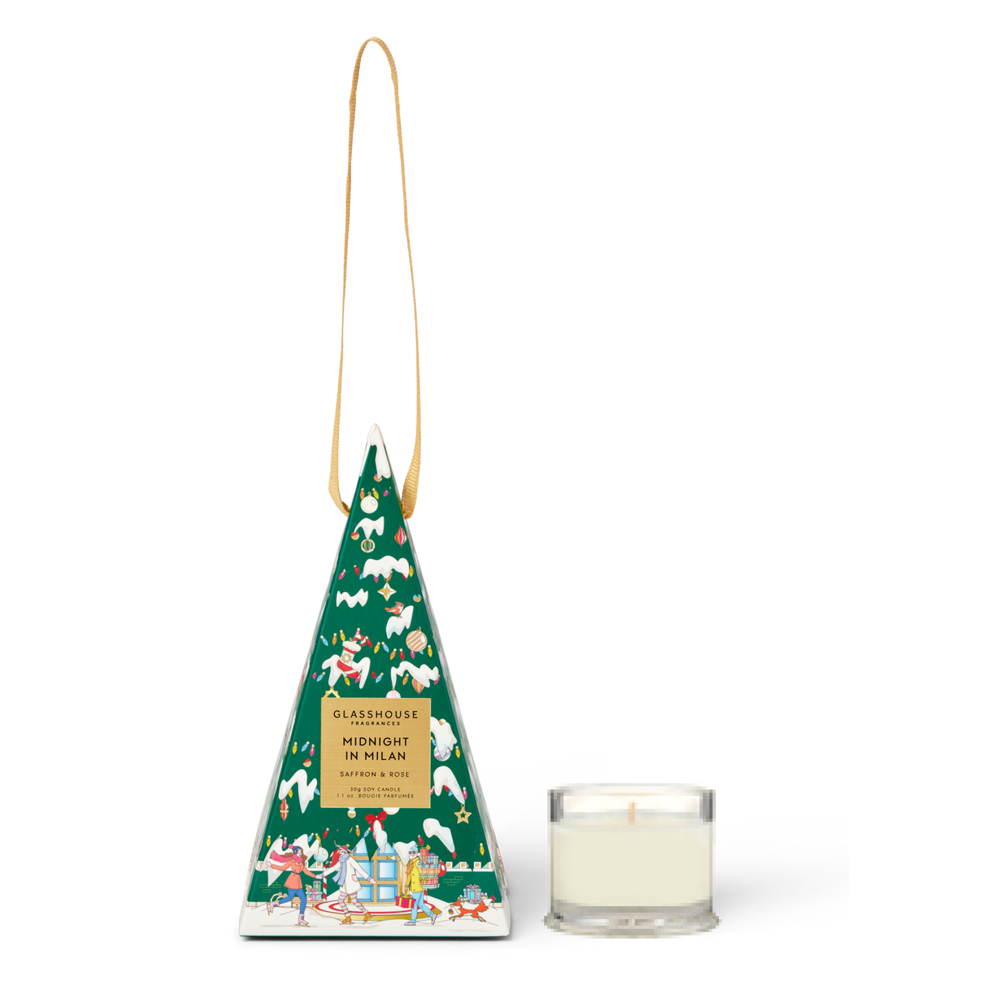 Christmas Bauble Candle | Midnight in Milan