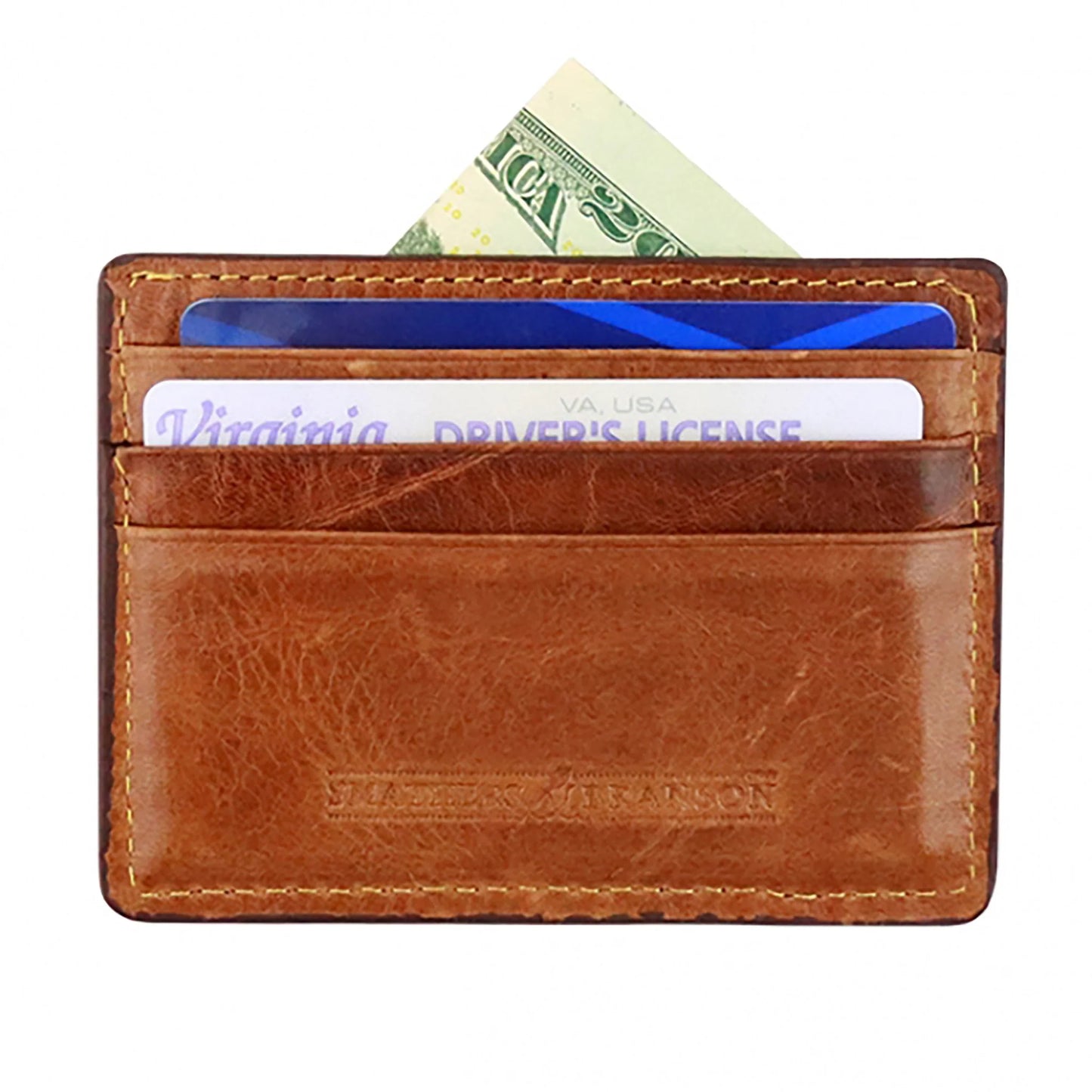 Indiana Card Wallet (Light Garnet)