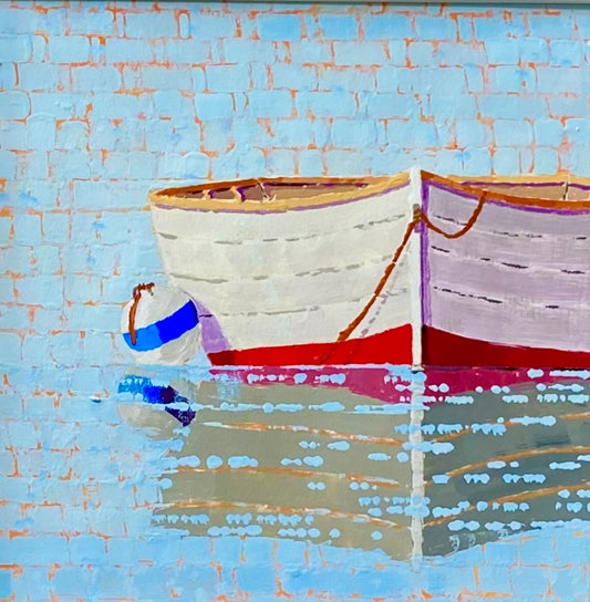 White Row Boat