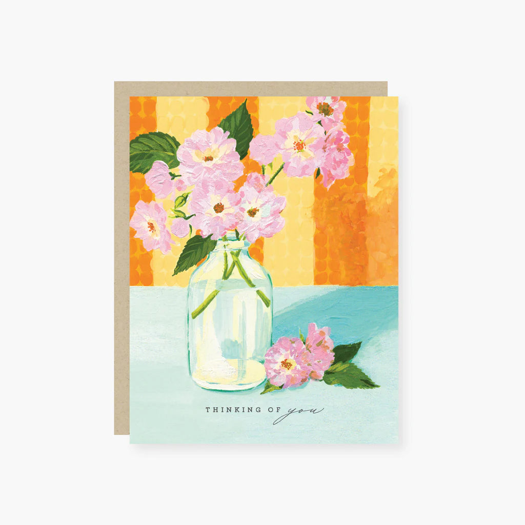 Floral Jar | Thinking of You Card