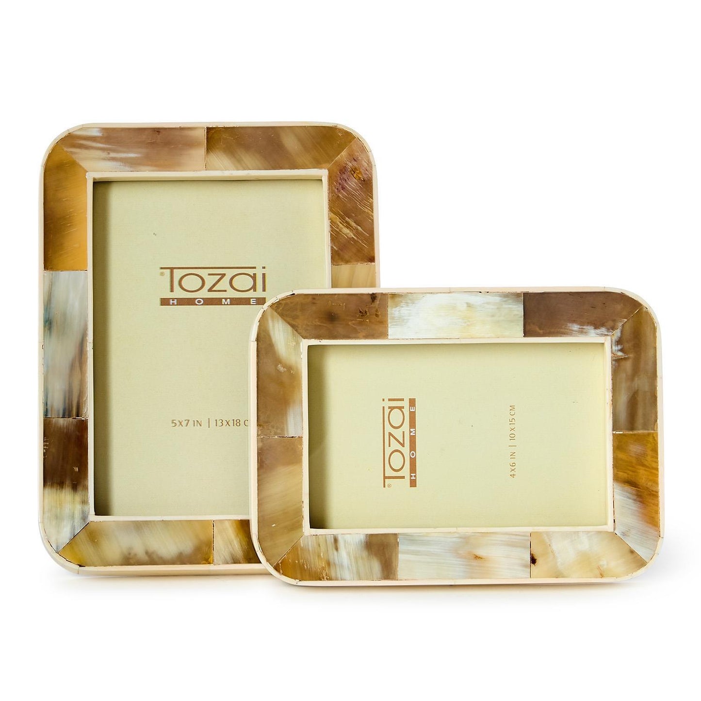 Natural Horn Photo Frame