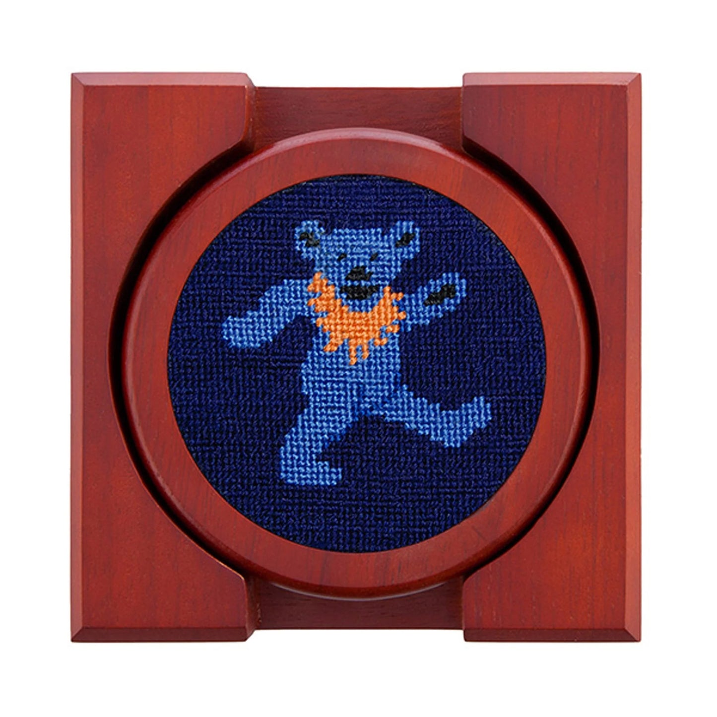 Dancing Bears Coasters (Dark Navy)
