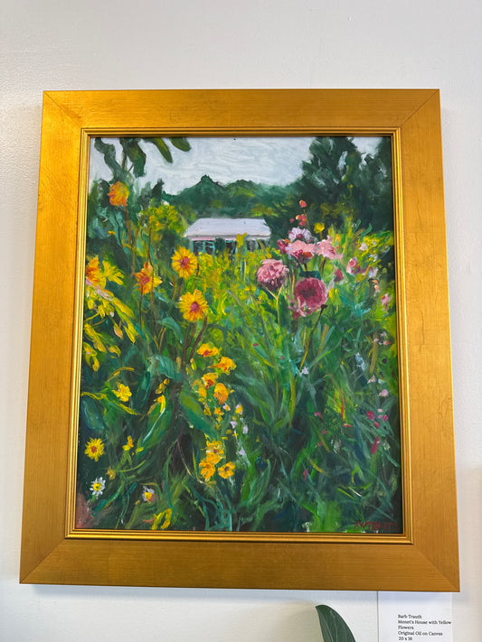 Monet’s House with Yellow Flowers