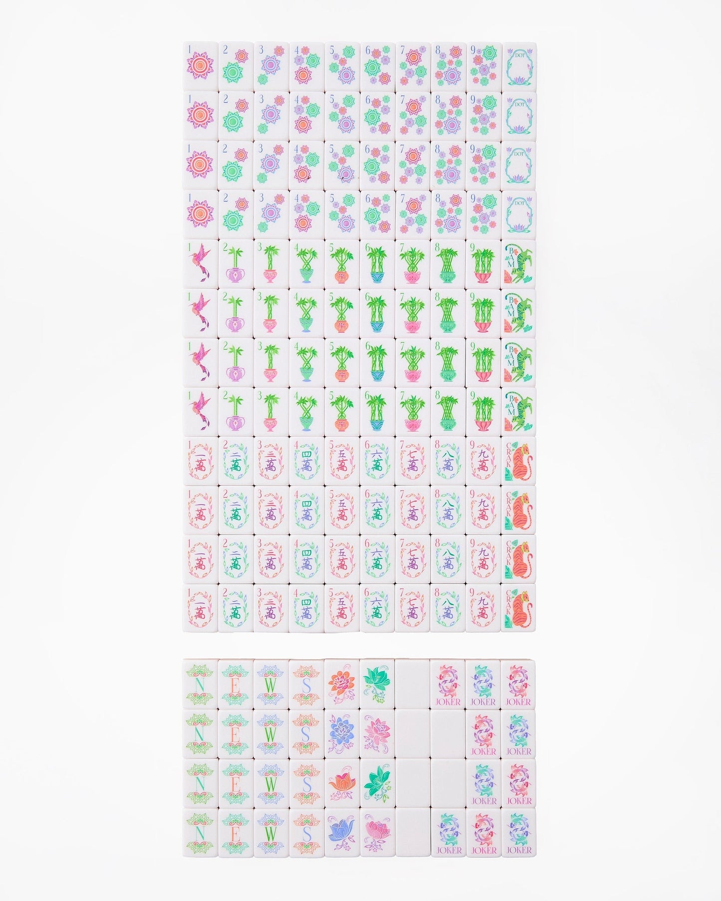 Pearlescent Tile Set