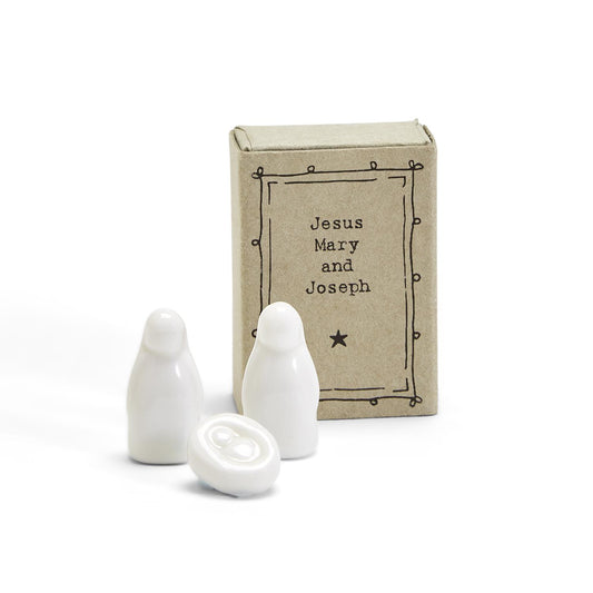 Petite Nativity Matchbox