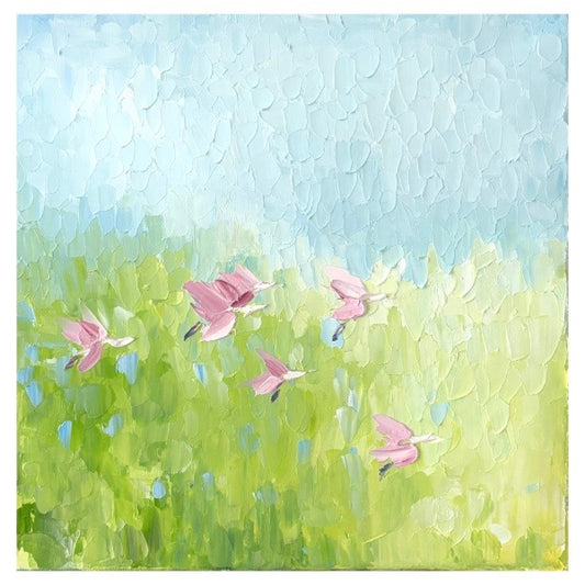 Spoonbills Soaring Into Summer