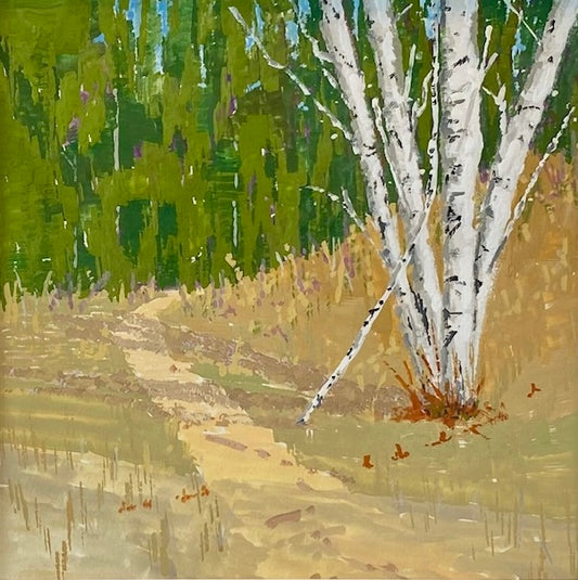 Birch Clump