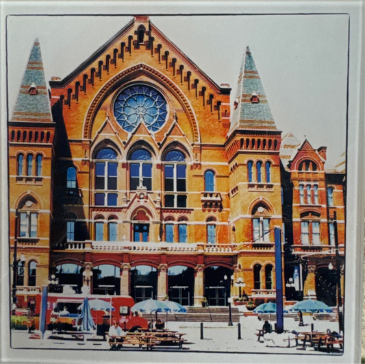 Glass Music Hall Coaster