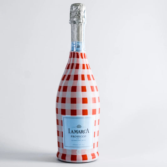 Beau Bottles Red & White Gingham - La Marca Edition