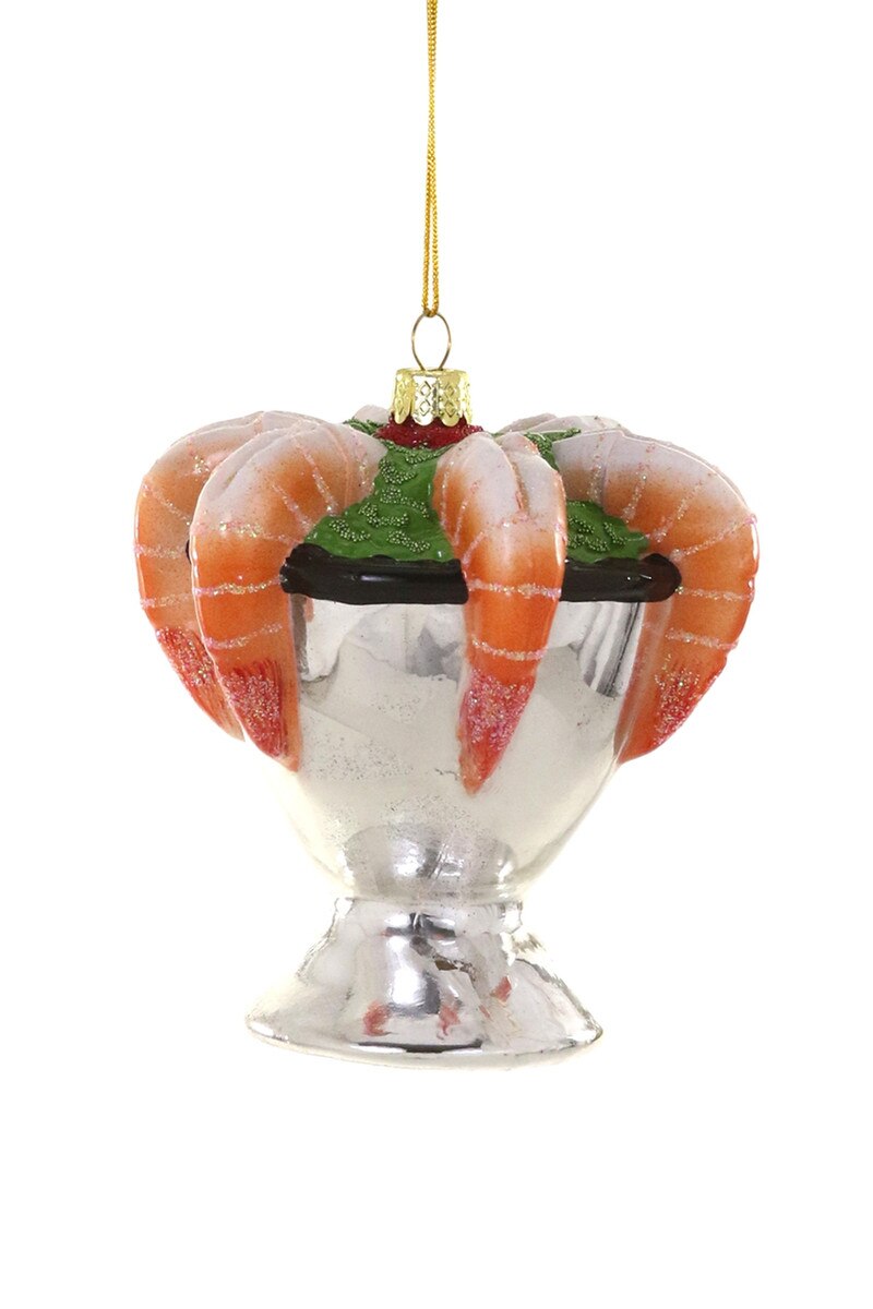 SHRIMP COCKTAIL ORNAMENT
