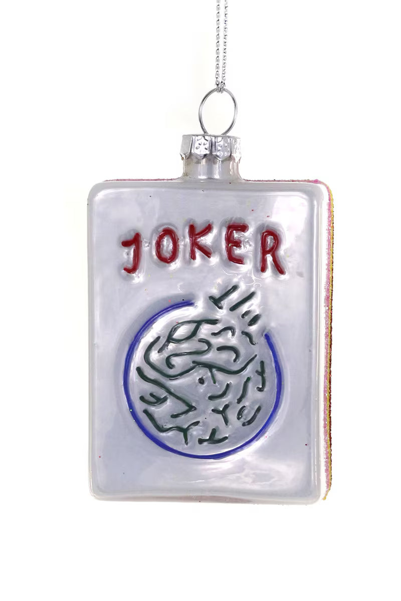 Joker Mahjong Tile Ornament