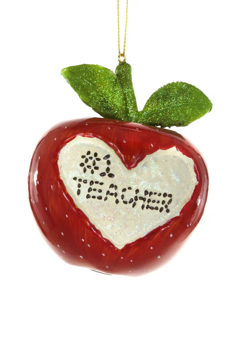 #1 TEACHER ORNAMENT
