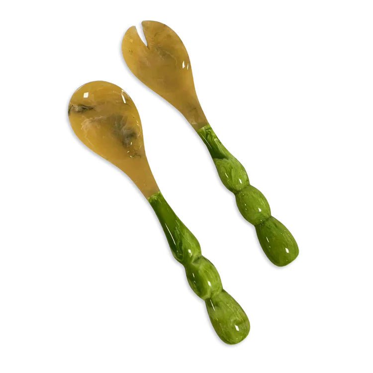 Green Rio Salad Servers