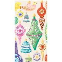 Ornaments Guest/Dinner Napkins/PK 16