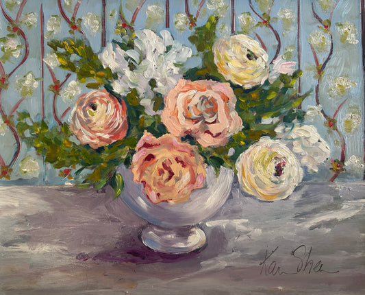 Roses, Ranunculus and Peonies