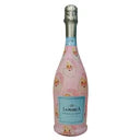 Beau Bottles Limited Edition Watercolor Pink Santa - Prosecco Collection