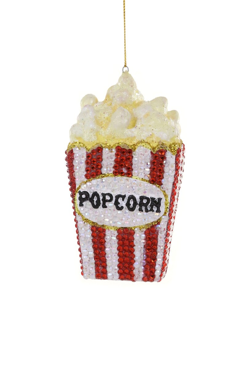 JEWELED POPCORN ORNAMENT