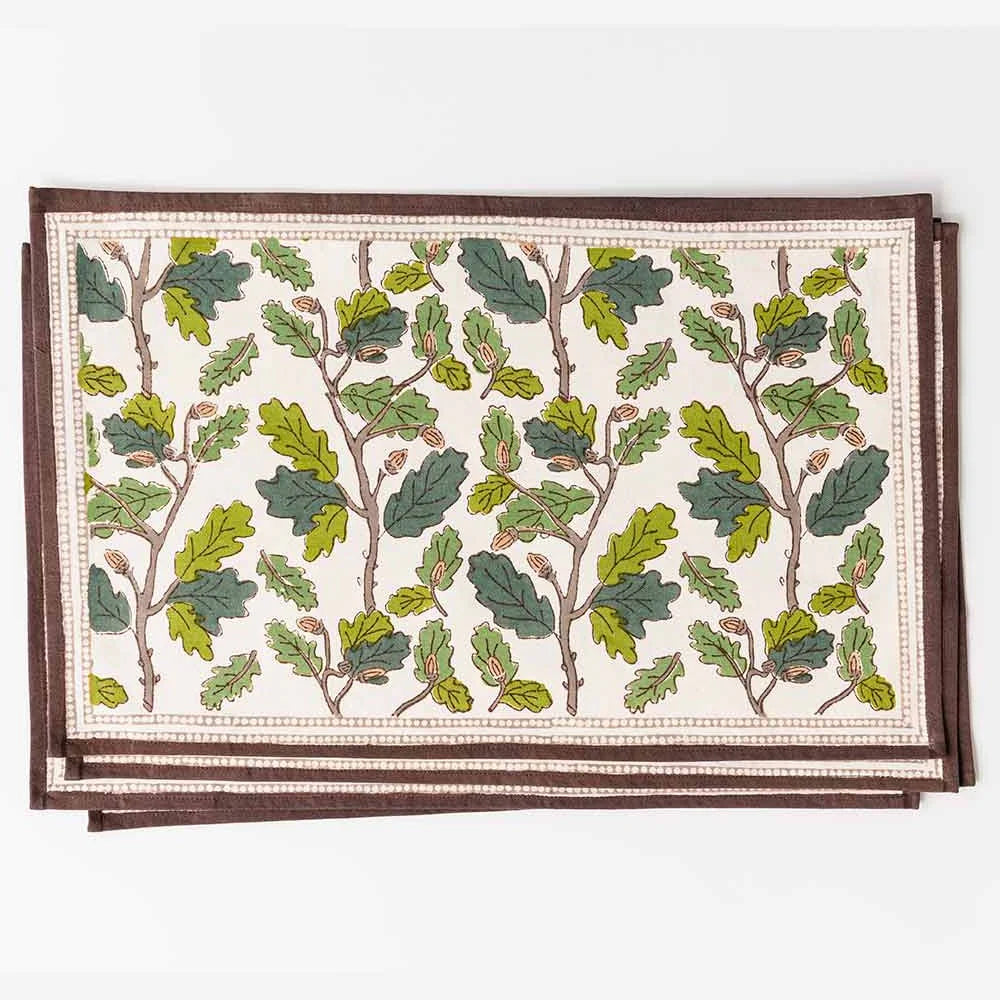 Maple & Acorn Placemat | Set of 4