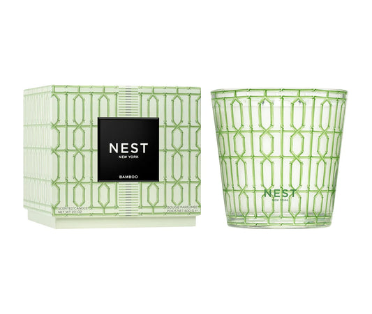 NEST Specialty 3-Wick Decorative Candle - Bamboo