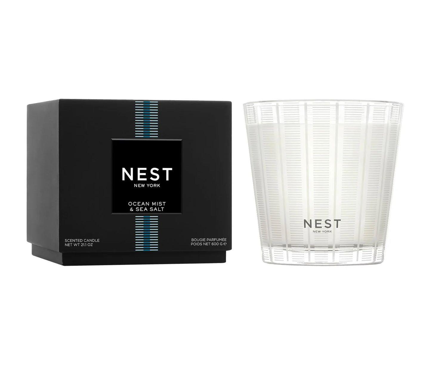 NEST Ocean Mist & Sea Salt 3 Wick Candle