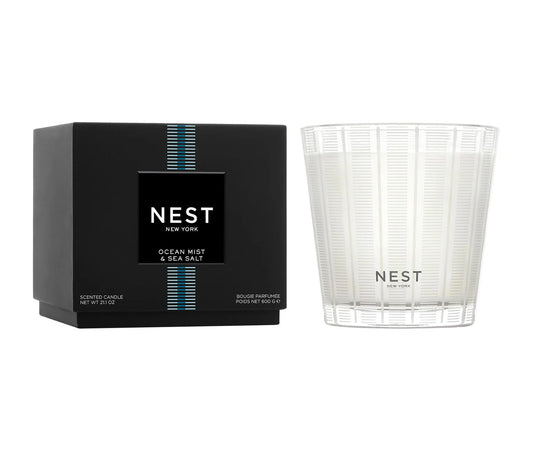 NEST Ocean Mist & Sea Salt 3 Wick Candle