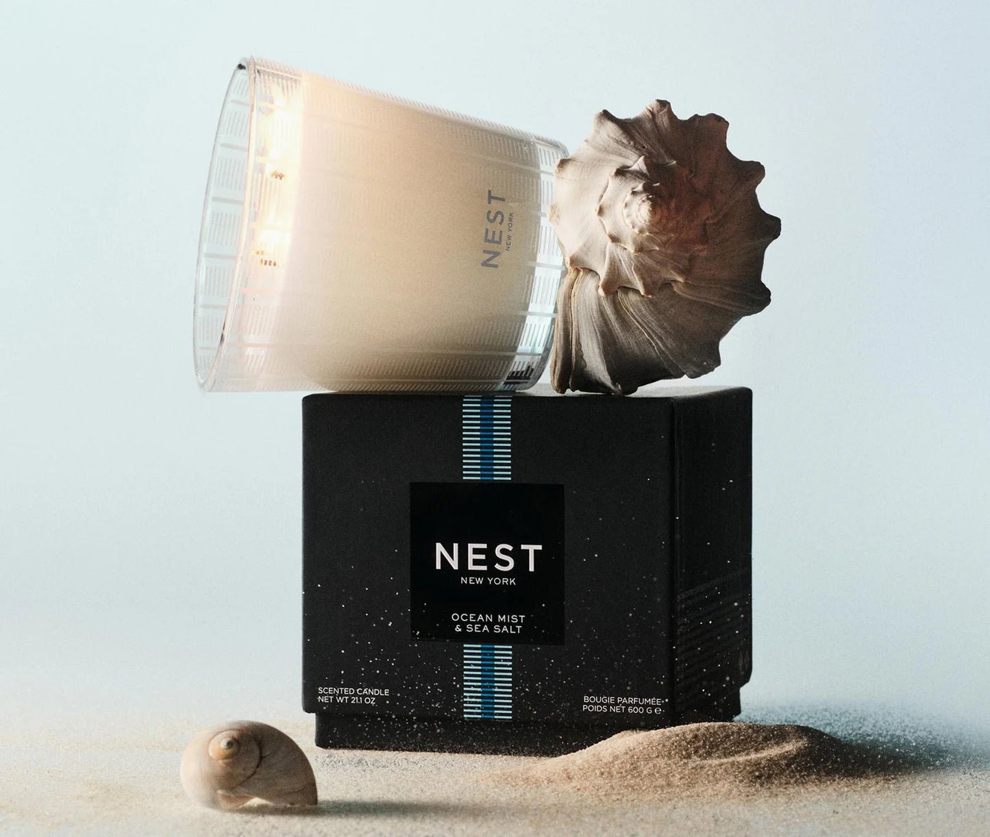 NEST Ocean Mist & Sea Salt 3 Wick Candle