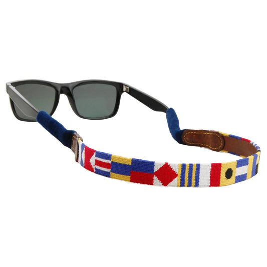 Nautical Alphabet Sunglass Strap