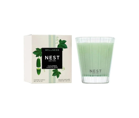 NEST Classic Candle 8.1oz - Cucumber + White Sage
